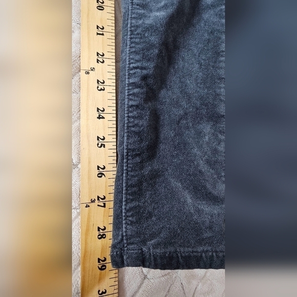 Ag Adriano Goldschmied Farrah High Rise Skinny Gray Velvet Jeans Sz 24 EUC - Picture 4 of 13